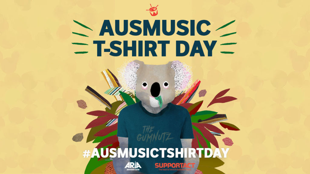 Aus Music T-Shirt Day